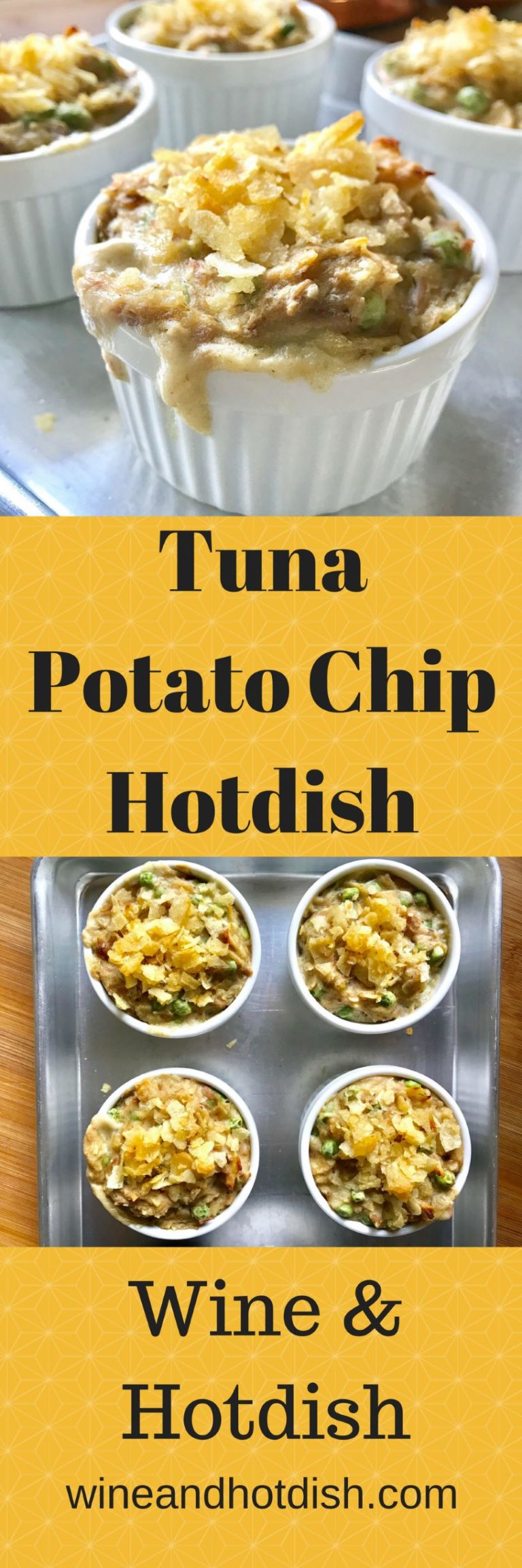 Tuna Potato Chip Hotdish Wine & Hotdish