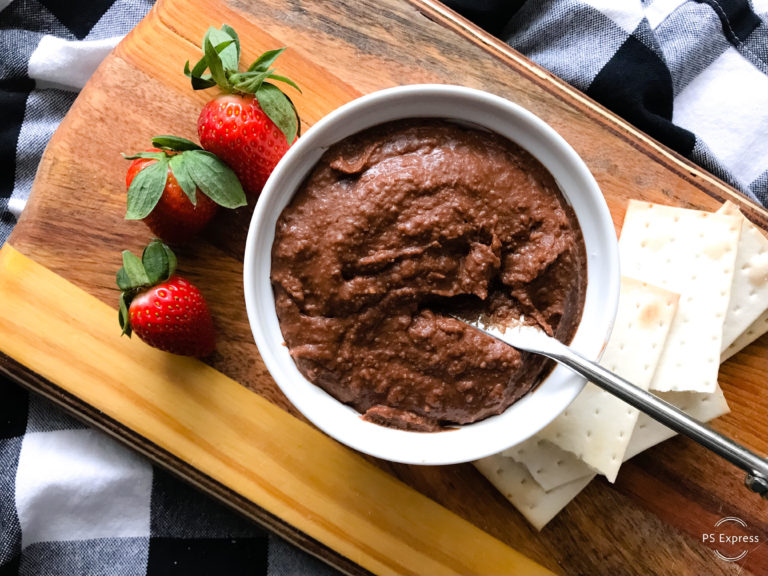 Chocolate Cake Batter Hummus Wine & Hotdish