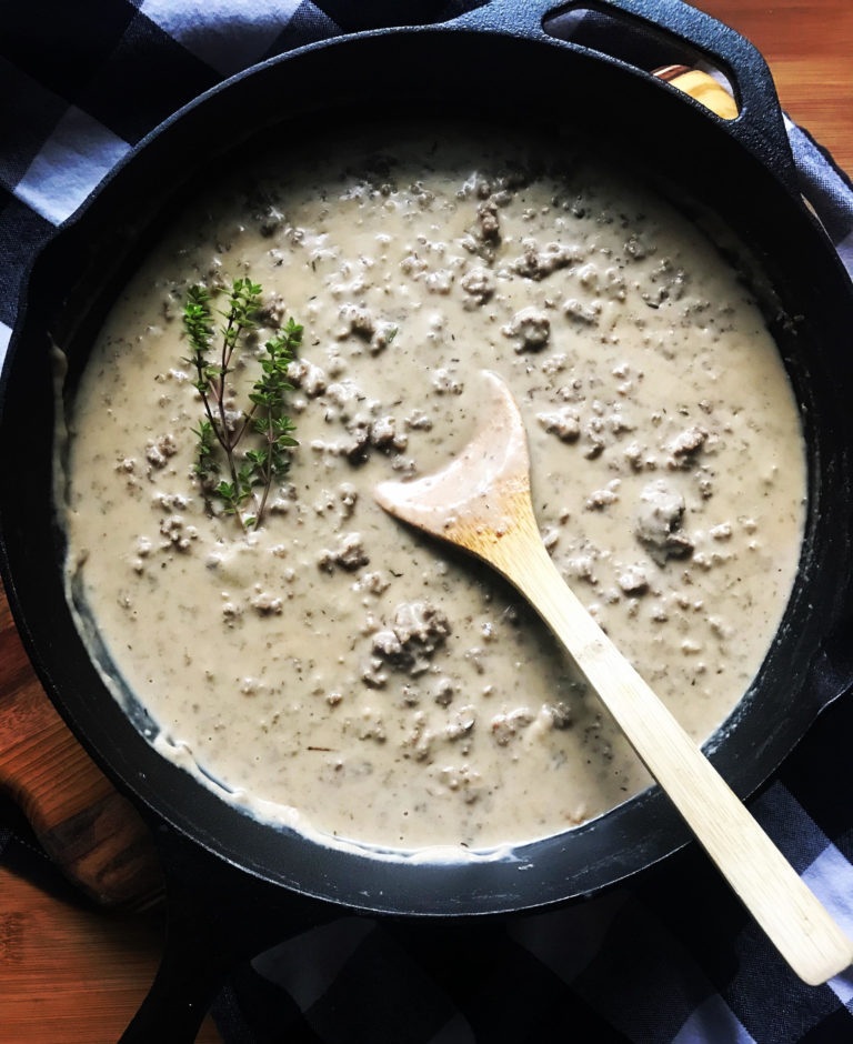 Old “School” Hamburger Gravy Wine & Hotdish